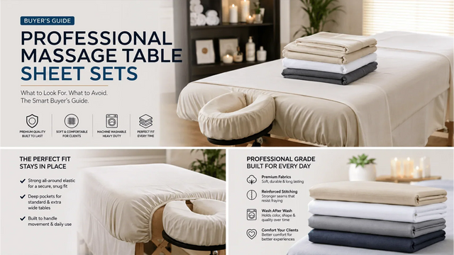 Professional Massage Table Sheet Sets