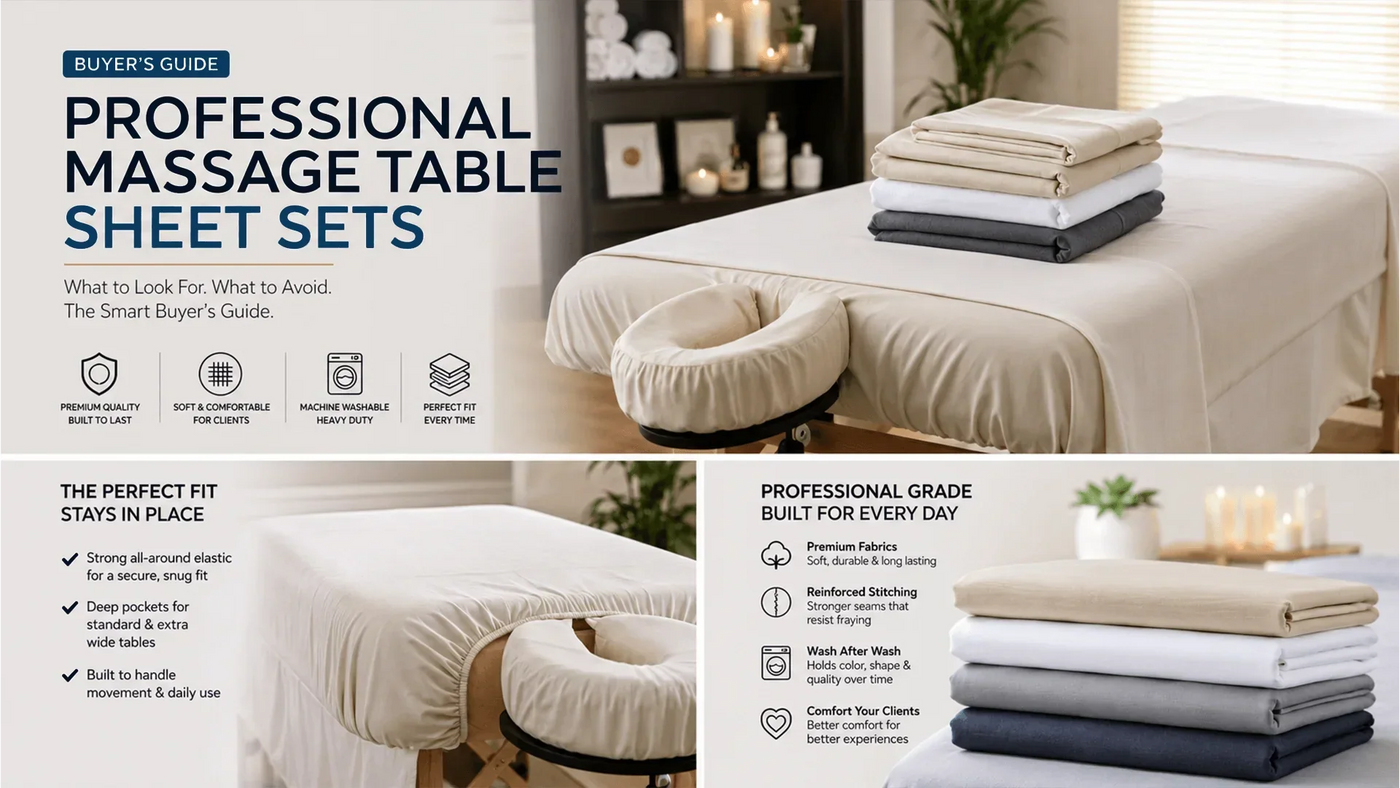 Professional Massage Table Sheet Sets