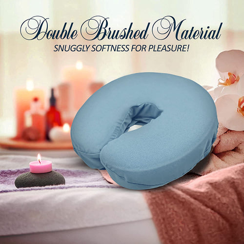 100% Polyester Microfiber Face Rest Cover