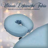 100% Polyester Microfiber Face Rest Cover