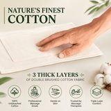 Natural Cotton Flannel Castor Oil Pack