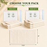 Natural Cotton Flannel Castor Oil Pack