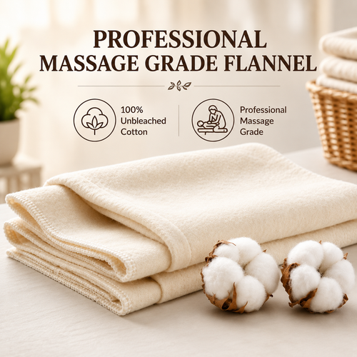 Natural Cotton Flannel Castor Oil Pack