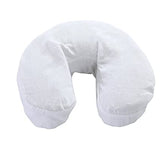 100% Cotton Flannel Face Rest Cover - White
