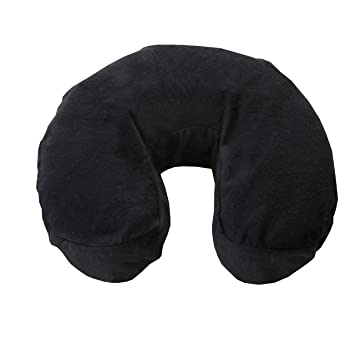 100% Cotton Flannel Face Rest Cover - Black