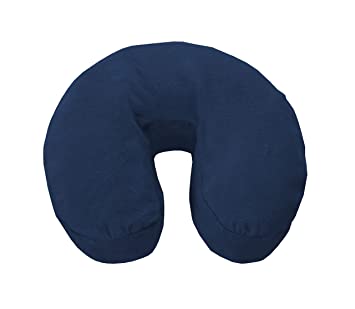 100% Cotton Flannel Face Rest Cover - Blue