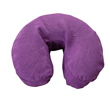 100% Cotton Flannel Face Rest Cover - Lilac